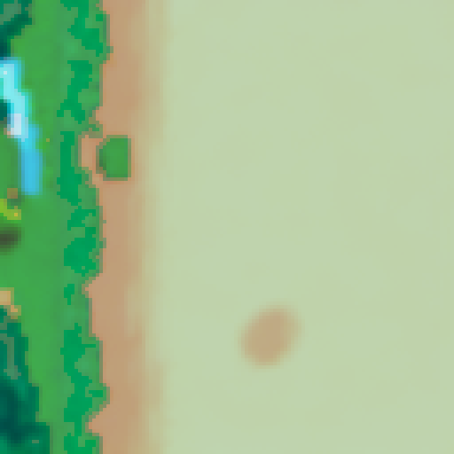 Create a pixel image to play with the playing fields of various biomes.Description of the game: The game is made in the style of a board game with unique rules. The drawing should go vertically.There should be a path vertically in the middle of the field. The field size is 116x46 pixels, they must be three-dimensional. field name: Forest Biome.
