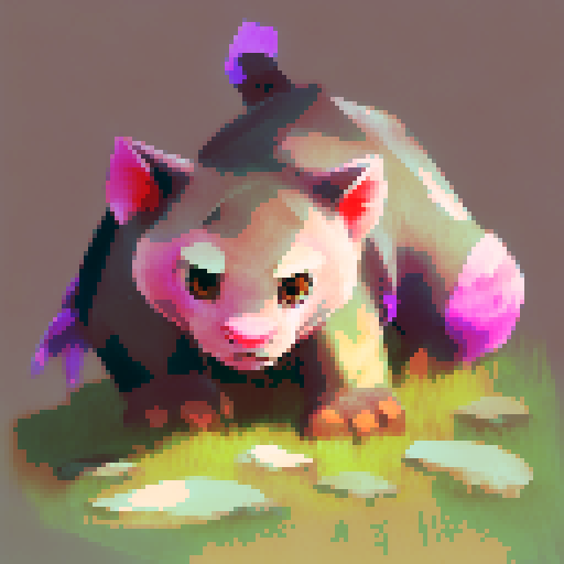 cute pink panther character