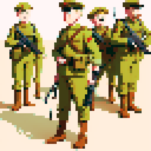 Solider from First World War with TinTin style as inspiration 