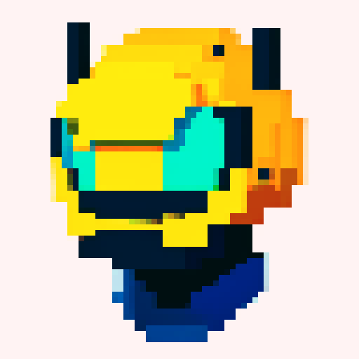 Big bulky robot suit. Anime style