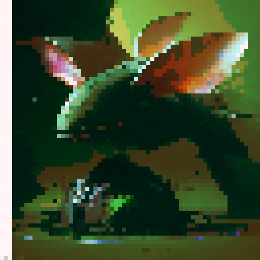 Giant venus fly trap