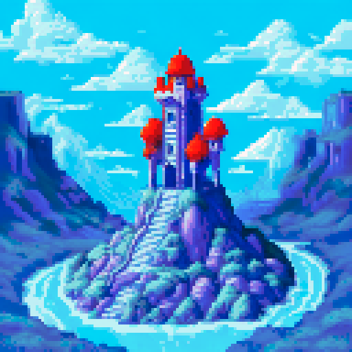 isometric, tower of mages