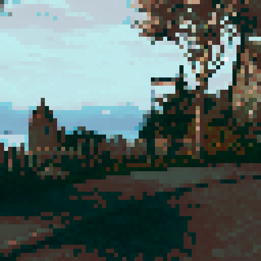 A quaint seaside village