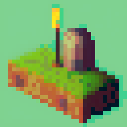 wand, staff, magic, ominous, rugged, game asset