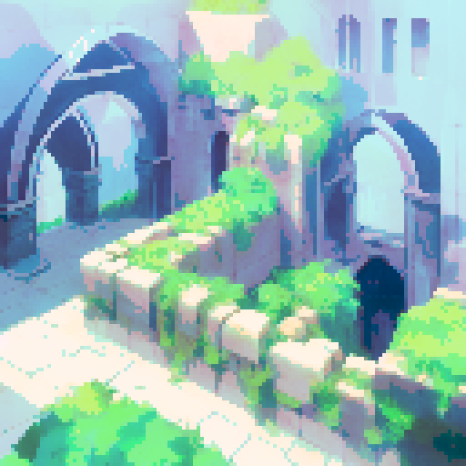 Underground abandoned metro tunnel ruins eerie