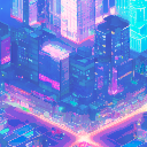 Neon-lit streets filled with towering skyscrapers and bustling crowds, a lone, cybernetically enhanced samurai warrior stands poised with their katana drawn amidst the flickering holographic advertisements and graffiti-covered walls