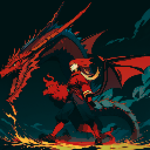 full-body image of a red dragon, dragon alone with nobody else in the frame, no humans, no characters, dragon only