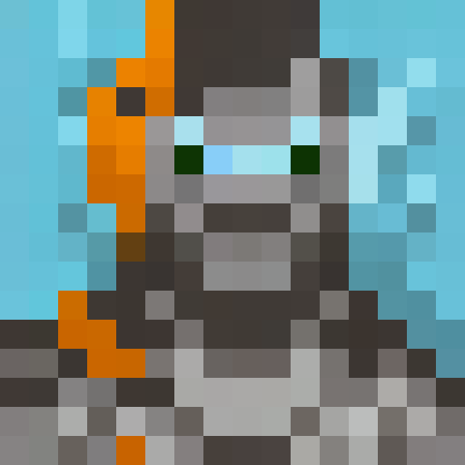 cartoon weasel, game icon, 16x16, pixel art, close up, portrait, expressive eyes, mischievous smile, fluffy fur, pointy ears, whiskers, vibrant colors, exaggerated features, playful pose