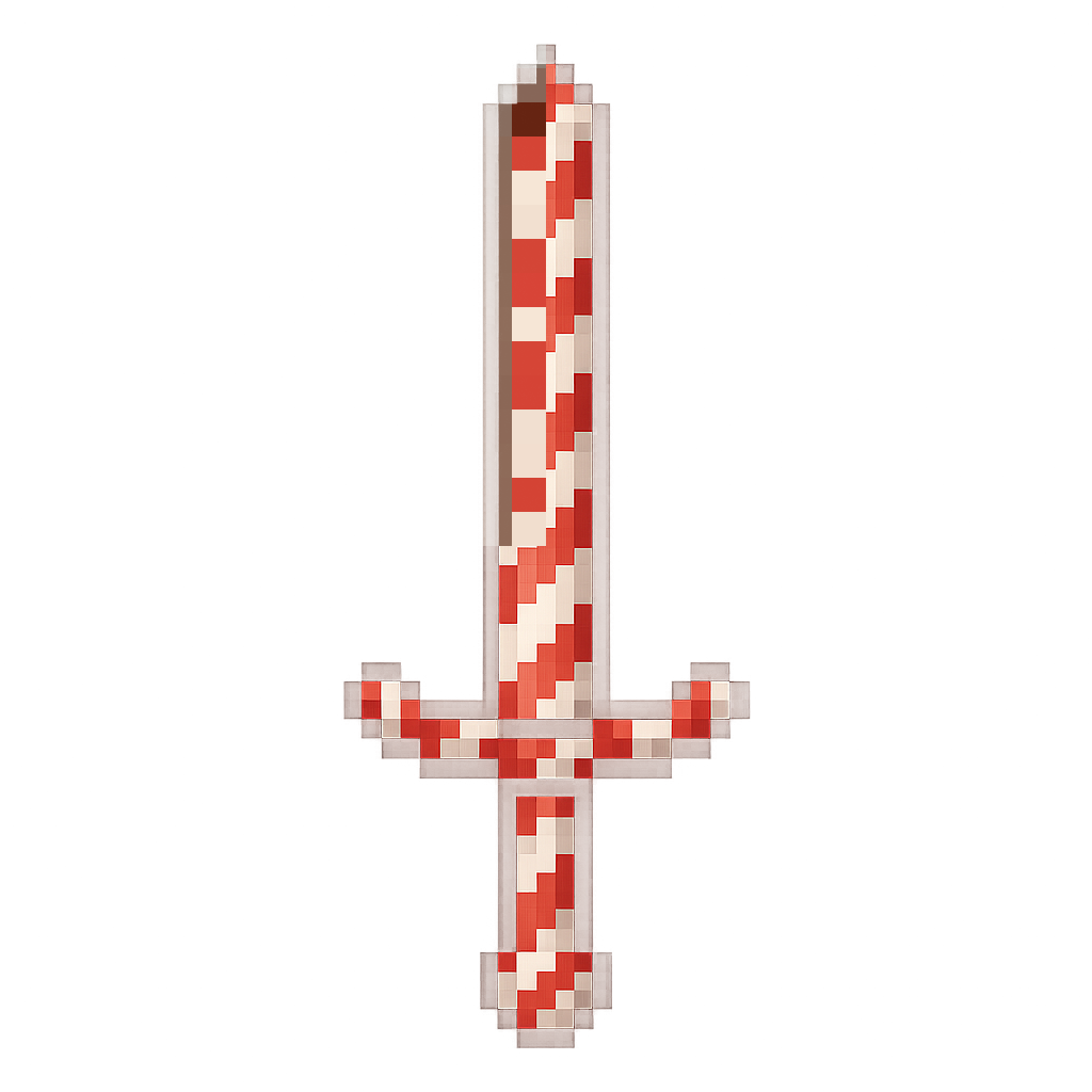 candy cane sword