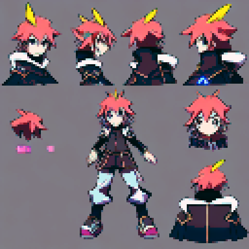 a rpg mage character inspired by overlord and konosuba