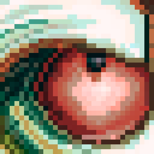 pixel portrait, close up, professional golfer, Victor Hovland, game icon, 32x32 pixel art, sRGB, skill art