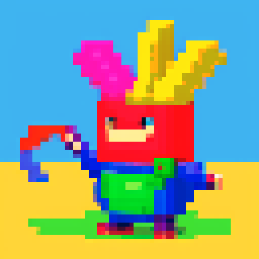 jrpg monsters, vibrant colors, pixel art, sRGB, attacking party of adventurers, parade