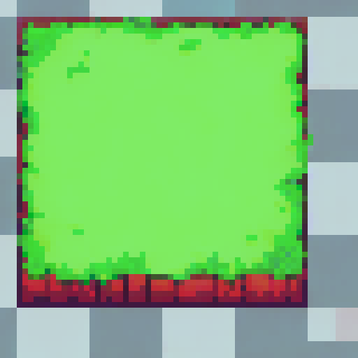 create a simple square 3d island i can use as an asset in my game