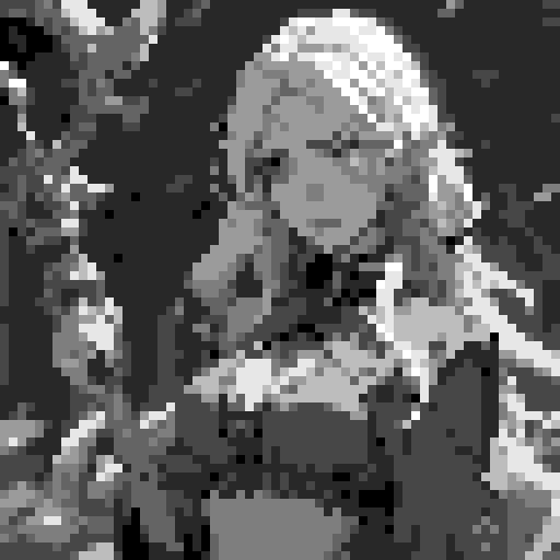 busty succubus, skin tight lace, deep v-neck crop top, intricate druidic staff, pixel art, sRGB, leaning towards camera, breasts displayed for camera