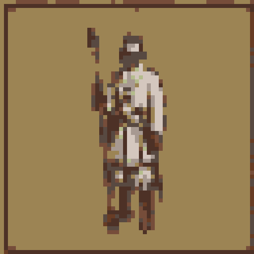 small fantasy icon of ratman archer for use in a fantasy wargame