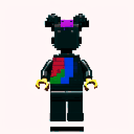lego pixel, vibrant colors, blocky shapes, small plastic bricks, isometric perspective, retro video game, low resolution, 8-bit graphics, sharp edges, square grid, limited color palette, nostalgic feel, brick-built characters, iconic lego logo, digital recreation, detailed textures, crisp lines, simplified forms, nostalgic gaming vibes
