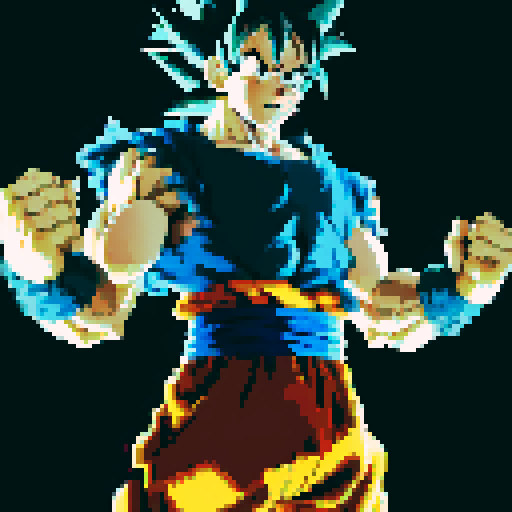 Generate legs and feet for goku use his traditional look 