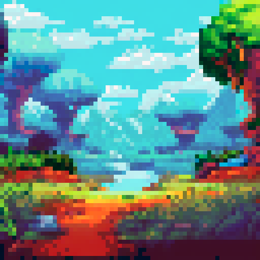 a forest, top-down viewer
