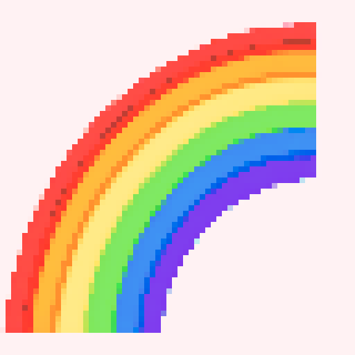 A vibrant, pixelated cityscape at sunset with towering skyscrapers, flickering neon signs, bustling streets filled with pixelated cars, and a warm orange glow illuminating the scene