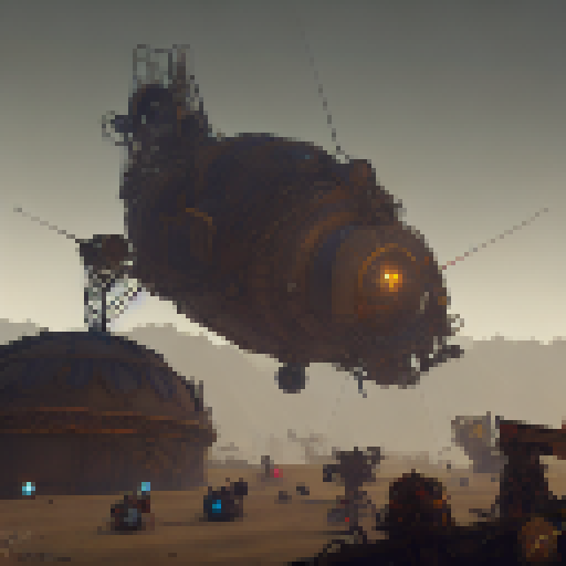 Top-down Dwarves and steam punk arena