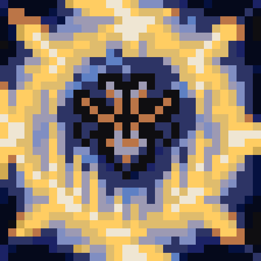 Animal Summoning Spell Game Icon, a spectral menagerie of animals, made of ethereal energy, representing the summoned creatures, Conjuring animals.