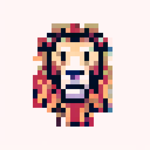 Summon Lion Spell Icon, 32x32 pixel art, sRGB, skill art, close up, portrait