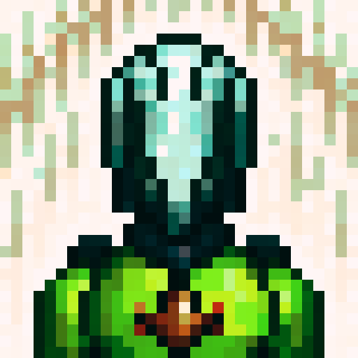 armour, game icon, 32x32 pixel art, sRGB, skill art, close up, portrait, metallic, shiny, intricate details, embossed patterns, rivets, reflective surfaces, glowing gemstones, battle-worn, weathered appearance, textured leather straps, engraved symbols