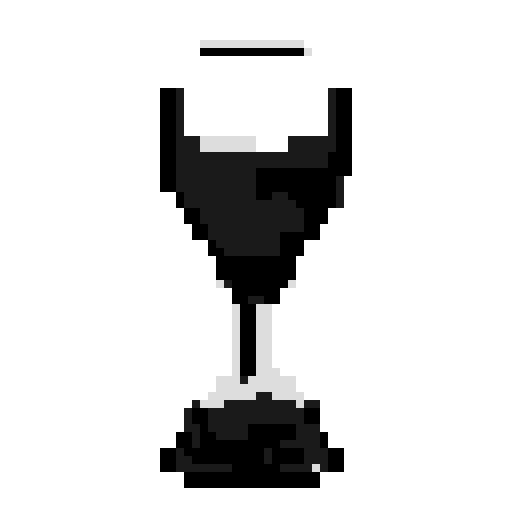 Create an hourglas in black, that is slighly slanted in a rought style on a white background.
