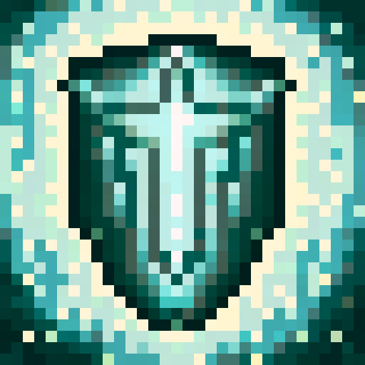 Elven warrior's silver armor, intricate engravings, glowing cyan runes, sharp steel blades, captured in 32x32 pixel art, with a skillful close-up portrait style for a high elven fantasy game icon