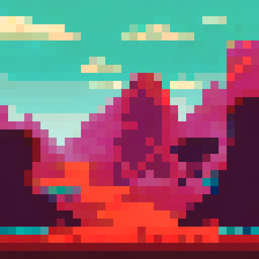 Gun smoke lingers in the air above a barren, dusty landscape with jagged mountains looming over pixelated cacti and a lone cowboy's silhouette in the foreground