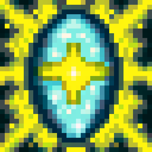 Silver flying saucer with yellow glowing lights, viewed from below at an angle