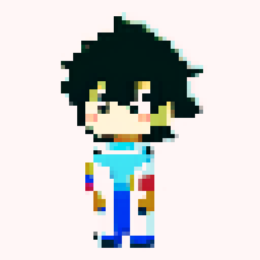 pixel art, sRGB, backside view, typewriter, basic wooden table, 4 legged