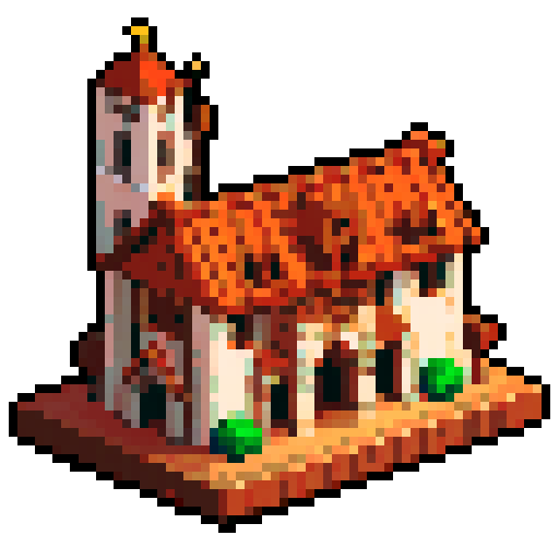 copper flying buttress with mechanical support. White background