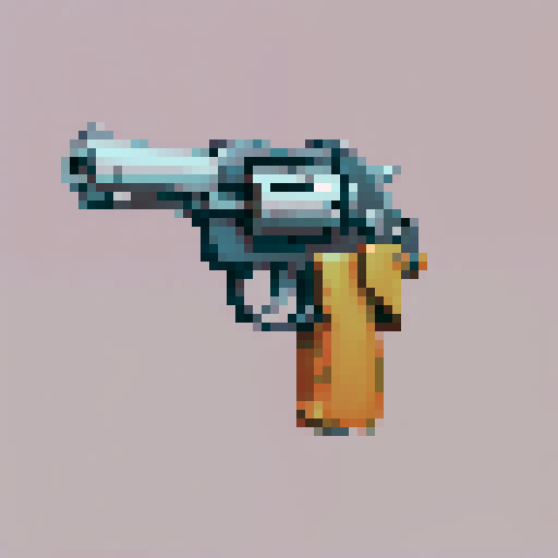 A gun