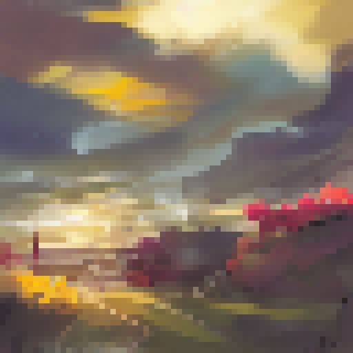 Jubilee's sun-kissed landscape portrait features lush greenery, rolling hills, and a brilliantly shining sun.