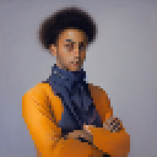 hero with empty hand