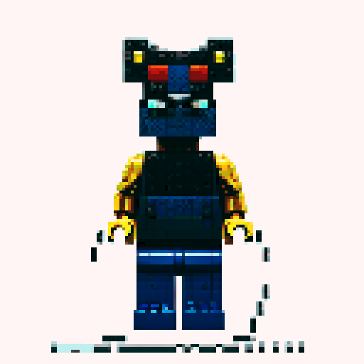 transformers lego pixel car  