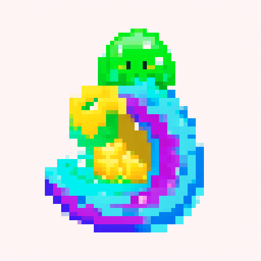 slime wave, tidel wave of good, slime, goo