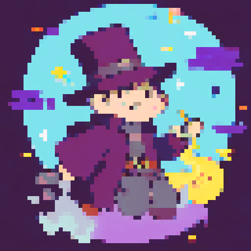 A group of adventures gather around a campfire telling stories to eachother. The male warrior is leaning forward, on hand resting in his lap, the other raised up in a jovial manner as he regales the tales of his travels. The female wizard, whom is rather voluptuous, keeps to herself as she reads her book of spells in one of her hands, the other playing with a little flame wick. The wizards legs are crossed  under her long violet dress, her big rimmed hat resting stop of her head.