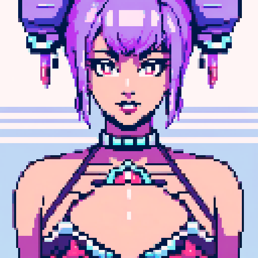 Entrance to a bustling casino, vibrant neon lights flickering, retro-inspired pixel art creating a lively and immersive sRGB experience