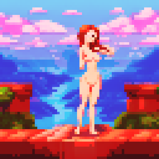 A girl showing her big boobs with huge nipples without any clothes 