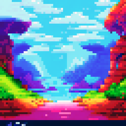 pixel space border
