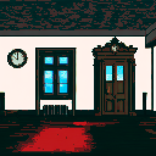 Make a big victorian style clockwork interior mental asylum