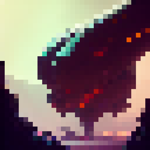 "Create a sleek, cyberpunk-inspired gamer logo featuring a bold red and black color scheme, with a futuristic tinted effect that pops off the screen."