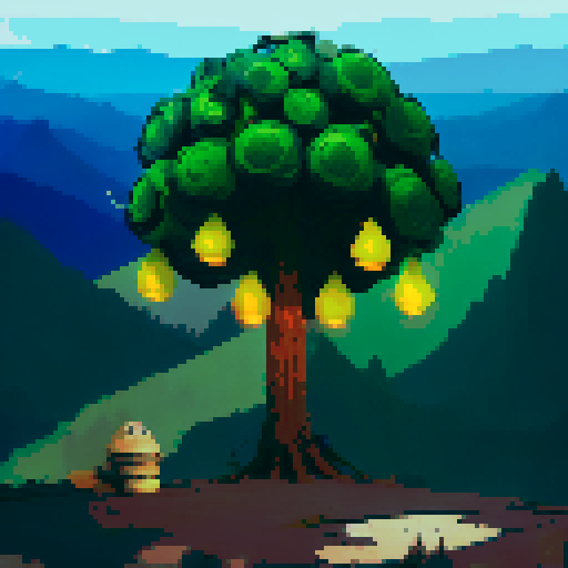 a seed growing into a tree, showing different stages of development from seed, sprout, sapling, ect.