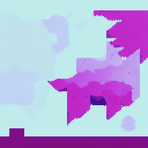 A Pixelart Texture displaying Amethyst texture that is 600x600 Pixel and Tiling