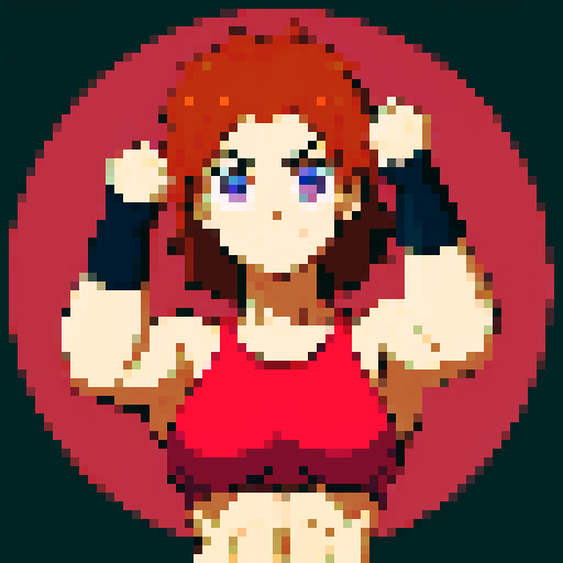 Muscular figure lifting weights