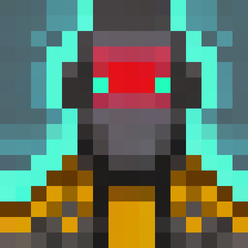 Enchanted golden sword, swirling intricate designs, crafted by skilled blacksmith, close-up pixel art portrait in 16x16 game icon