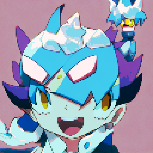 ahegao on the knees with milk spoiled all over face