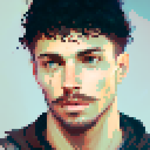 A person's face is overgrown with a beard and mustache, old age comes